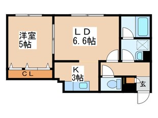 ノ－スタウン月寒の物件間取画像